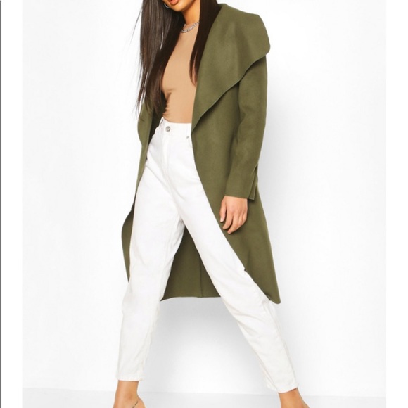 Shawl Collar Coat - Picture 2 of 6